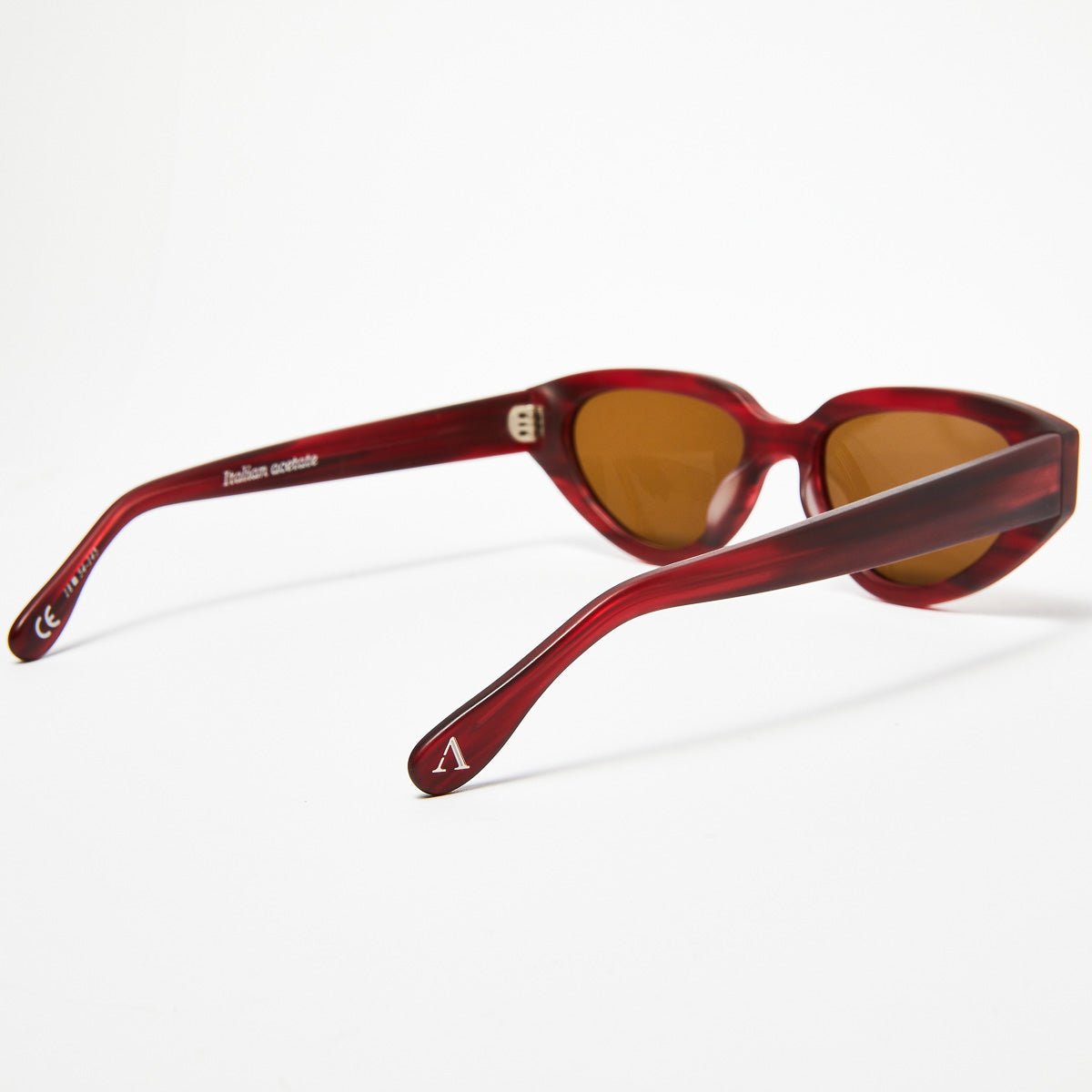 OMEN Maroon Red Sunglasses Leoide Eyewear