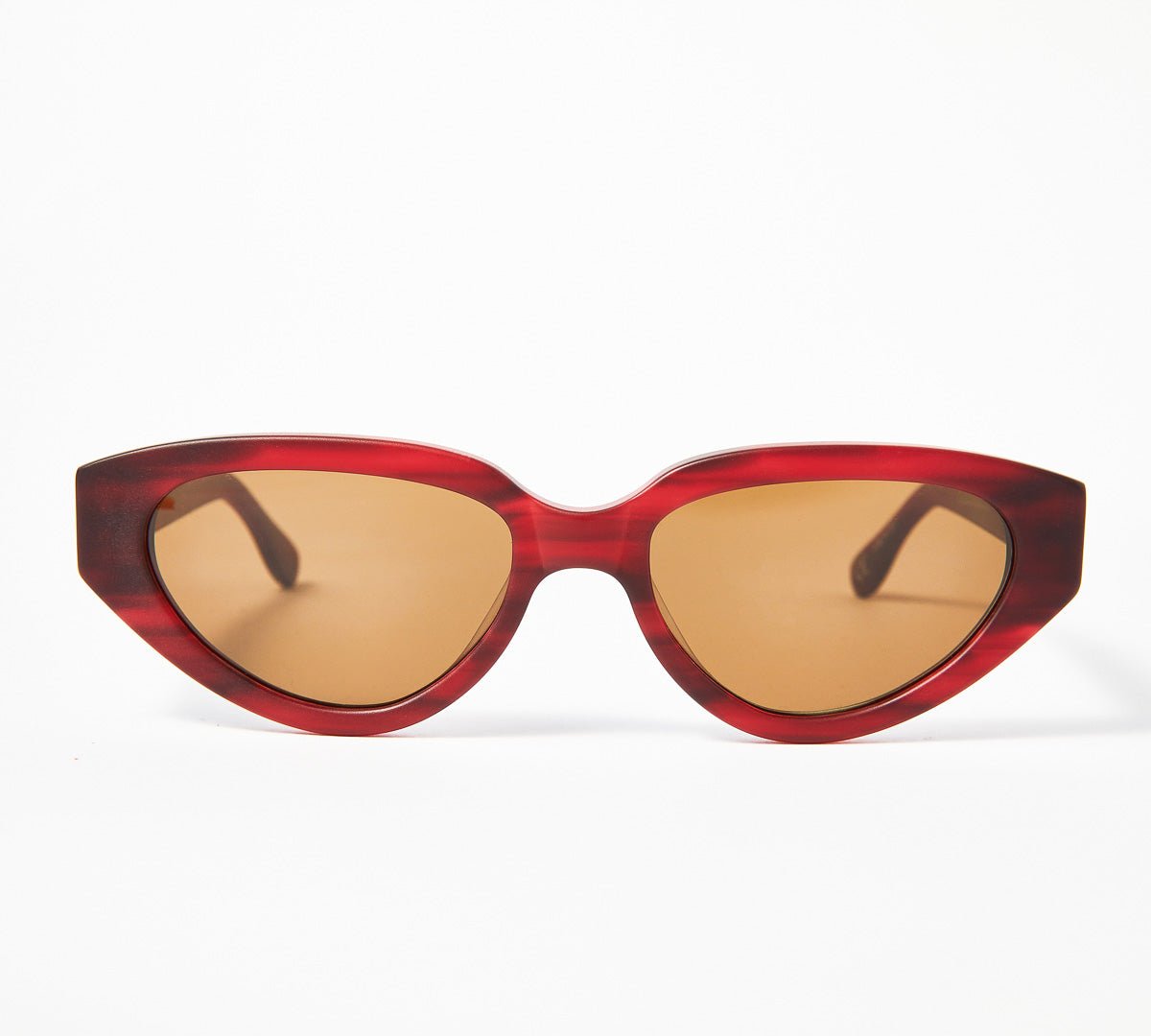 OMEN - Maroon Red Frames / Bronze Lens ŁEOIDE